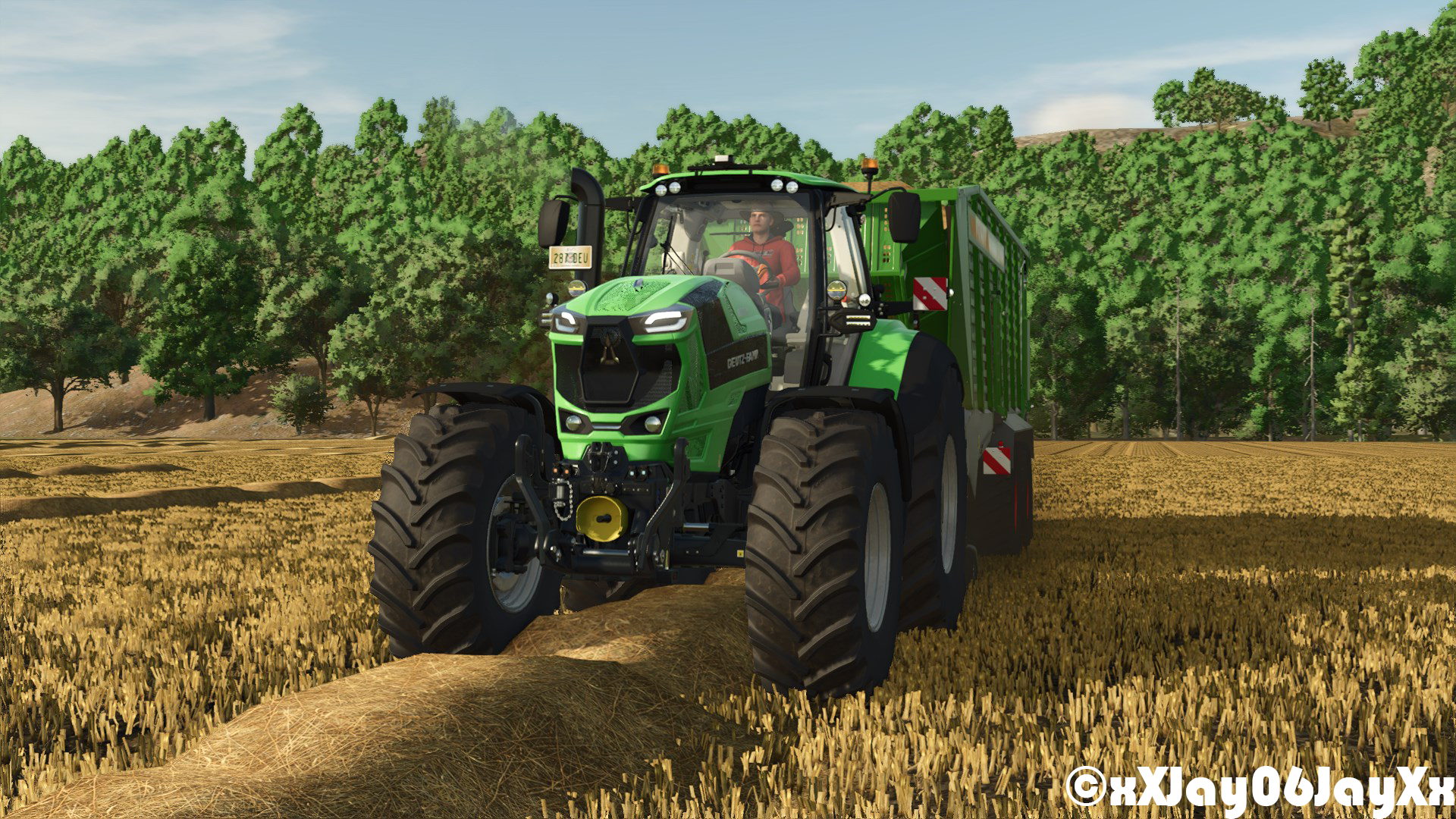 Ladewagenfahren auf Server 3